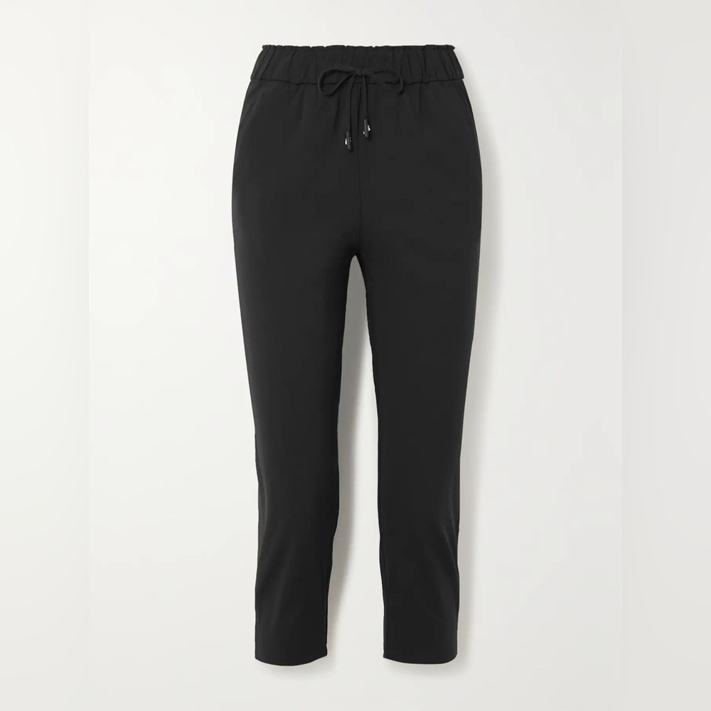 Lululemon Black Track Pants with Drawstring Waist